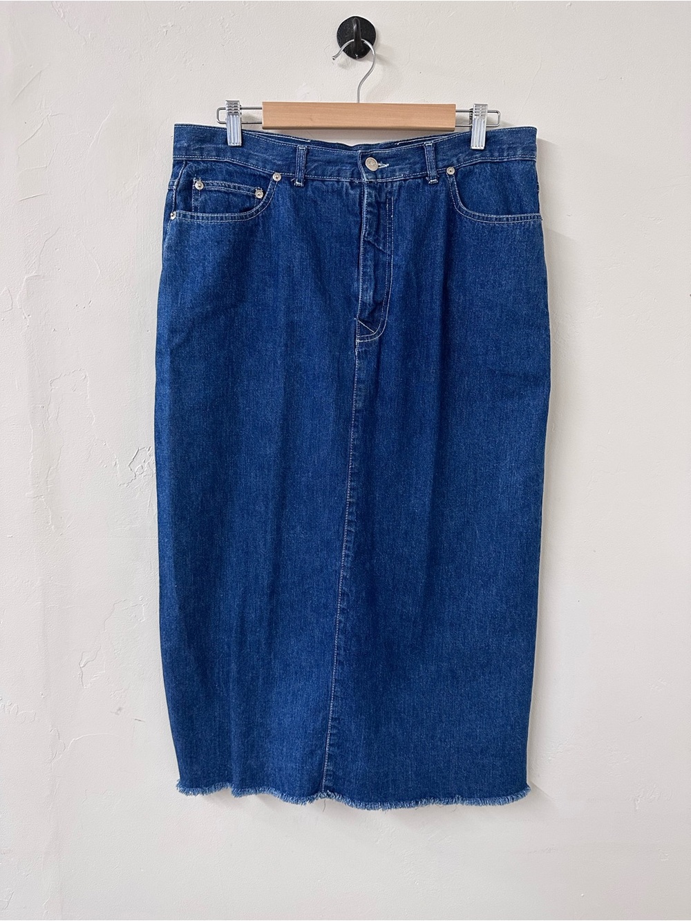 Ralph Lauren Dark Blue Denim Pencil Skirt